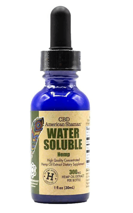 CBD American Shaman’s Water-Soluble Full-Spectrum Hemp Oil